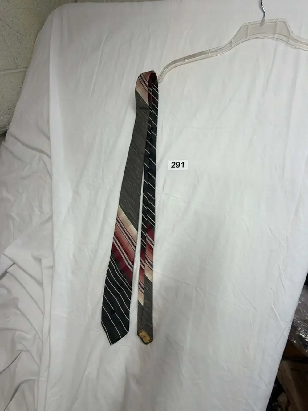 Vintage Pierre Cardin Paris-New York 100% Polyester Striped Men's Neck Tie